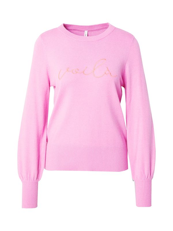 ONLY ONLY Pulover 'ONLIBI'  narančasta / svijetloroza