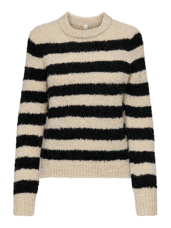 ONLY ONLY Pulover 'ONLJESSICA'  bež / crna