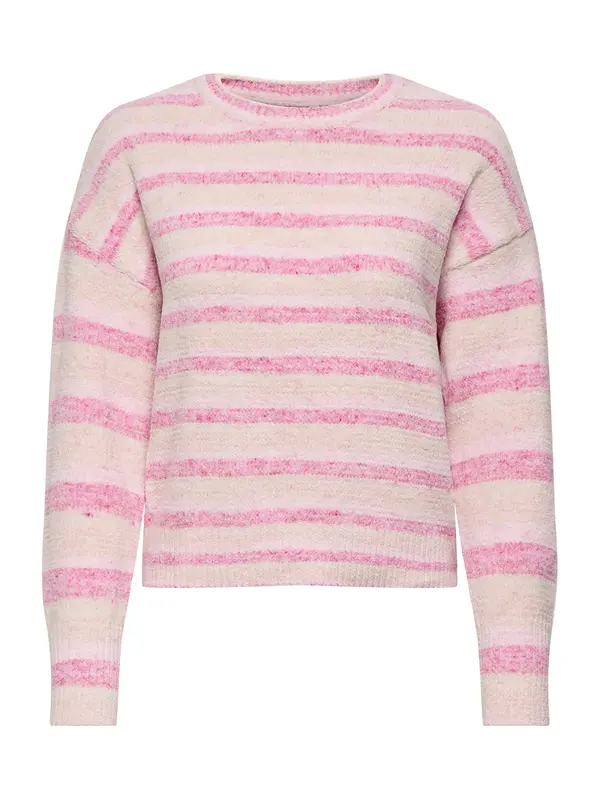 ONLY ONLY Pulover 'ONLJOHANNA'  pijesak / magenta