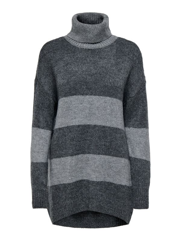 ONLY ONLY Pulover 'ONLMILANO'  antracit siva / siva melange