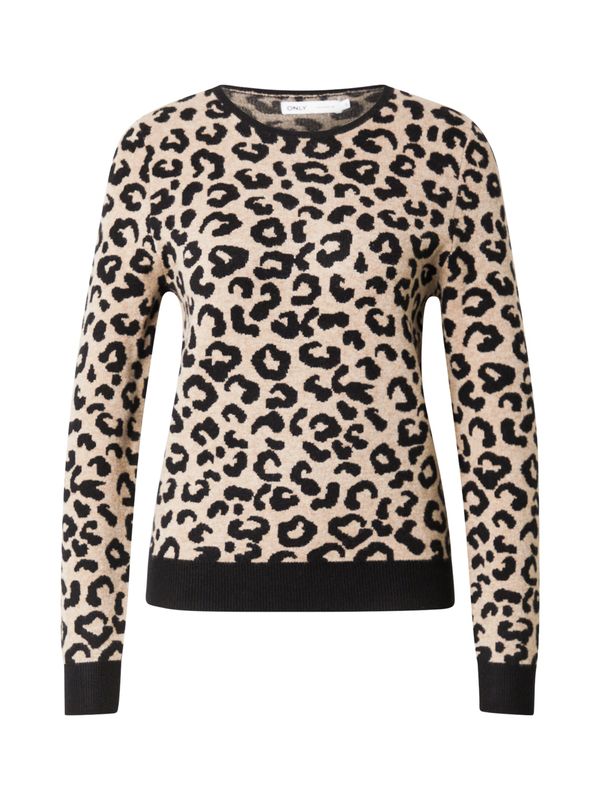 ONLY ONLY Pulover 'ONLMOLLY'  prljavo roza / crna