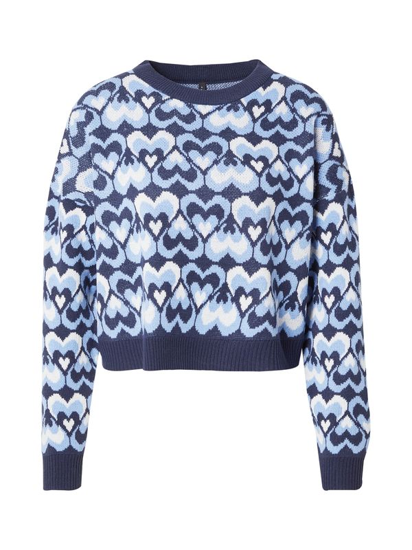 ONLY ONLY Pulover 'ONLSANNE'  svijetloplava / tamno plava / bijela