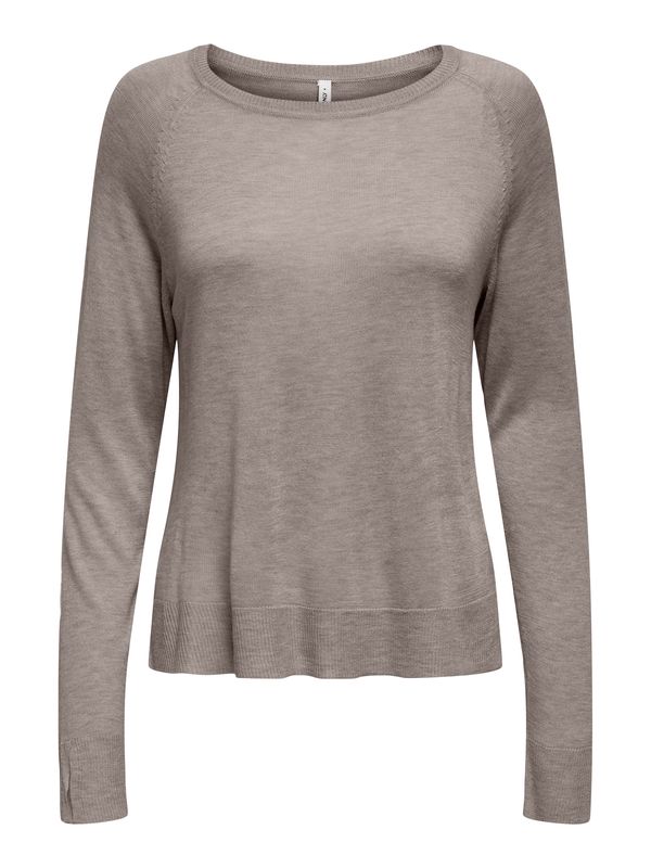 ONLY ONLY Pulover 'ONLVIENNA'  taupe siva