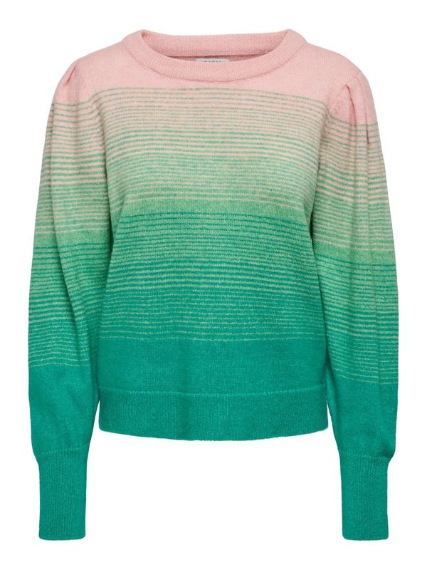 ONLY ONLY Pulover 'SUNRISE'  žad / travnato zelena / svijetloroza