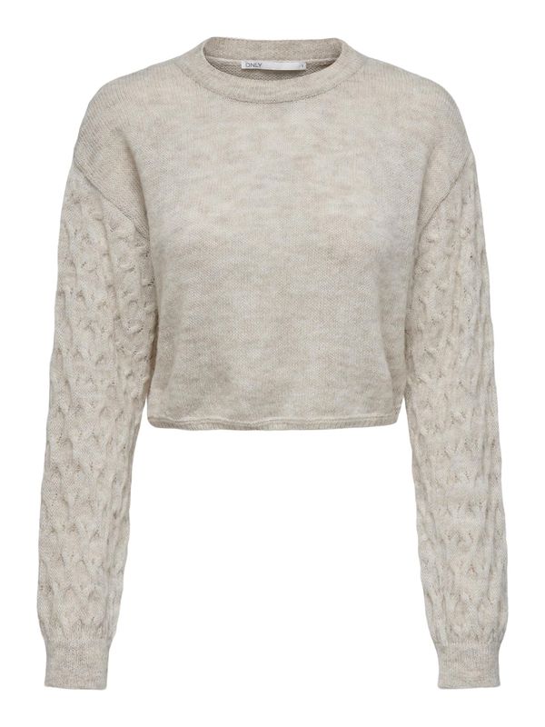 ONLY ONLY Pulover 'TIRONA'  kameno siva