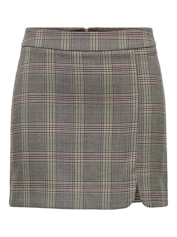 ONLY ONLY Suknja 'Alia'  tamno bež / svijetlozelena / ljubičasto crvena / crna