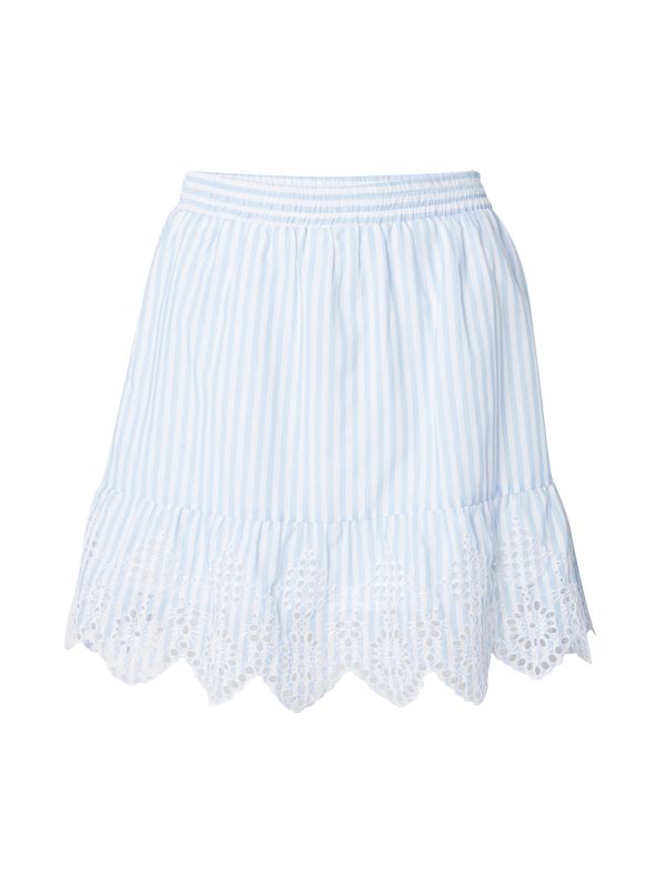 ONLY ONLY Suknja 'BONDI'  svijetloplava / bijela
