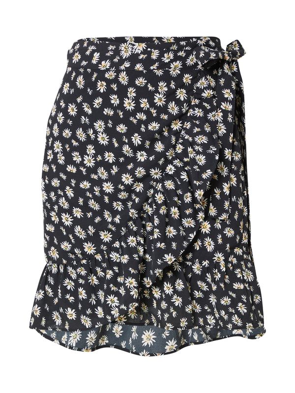 ONLY ONLY Suknja 'CODY'  svijetložuta / breskva / crna / bijela