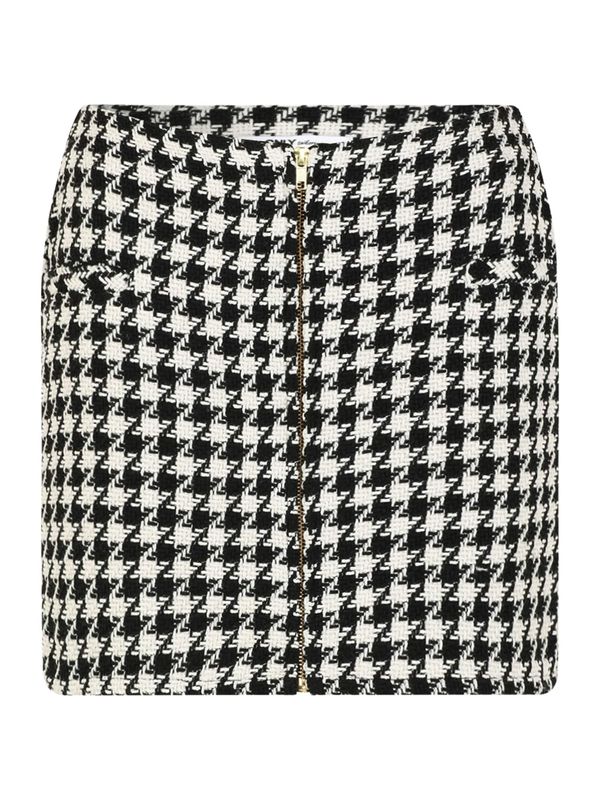 ONLY ONLY Suknja 'FLORENS'  crna / bijela