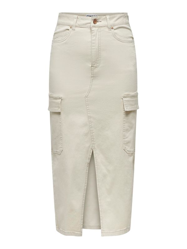 ONLY ONLY Suknja 'Lola'  taupe siva