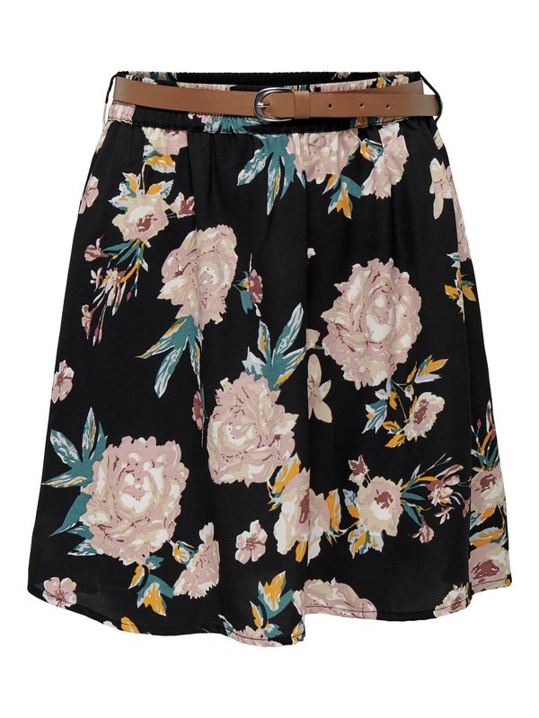 ONLY ONLY Suknja 'NATHALIE'  bež / zelena / crna / bijela