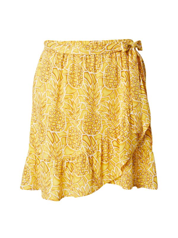 ONLY ONLY Suknja 'NOVA'  žuta / bijela