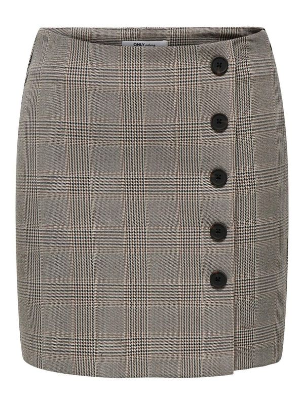 ONLY ONLY Suknja 'ONLCAROL'  bež / smeđa / crna