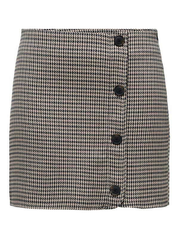 ONLY ONLY Suknja 'ONLELIZA-LETTIE'  bež / crna / bijela