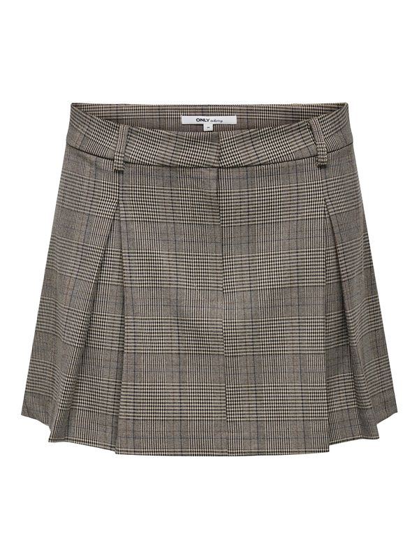 ONLY ONLY Suknja 'ONLJANA'  mornarsko plava / smeđa / bež siva / crna