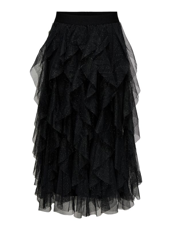 ONLY ONLY Suknja 'ONLSKY'  crna / srebro