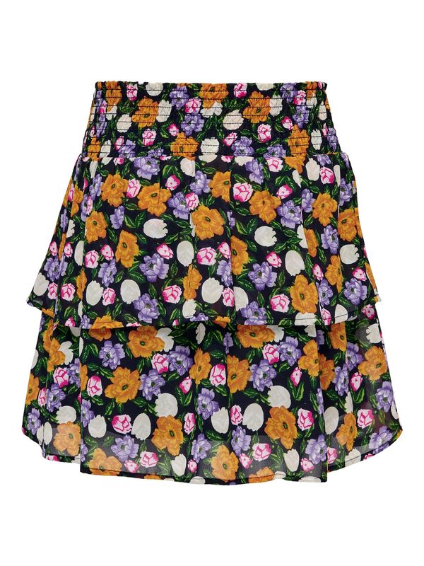 ONLY ONLY Suknja 'SIA'  ljubičasta / narančasta / crna / bijela