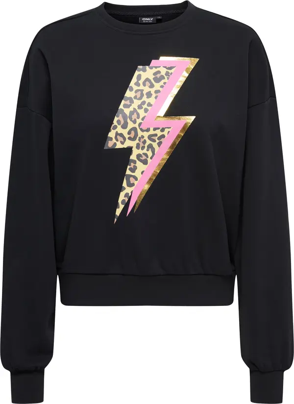 ONLY ONLY Sweater majica 'ONLARIYA'  pijesak / smeđa / roza / crna