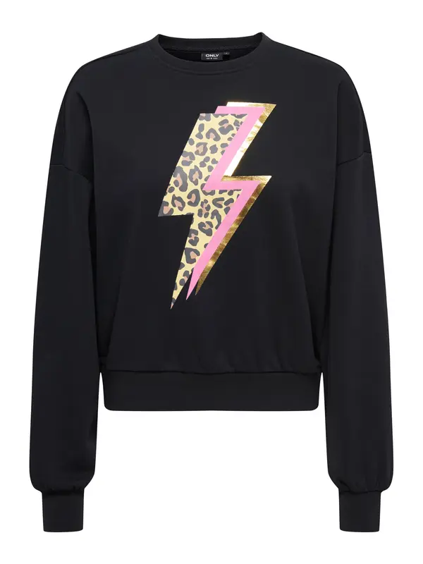 ONLY ONLY Sweater majica 'ONLARIYA'  pijesak / smeđa / roza / crna