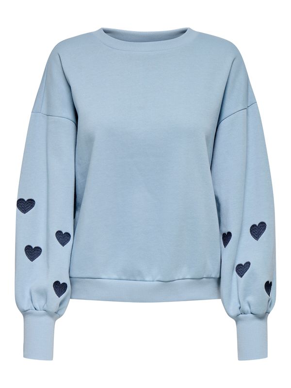 ONLY ONLY Sweater majica 'ONLBECCA'  mornarsko plava / svijetloplava