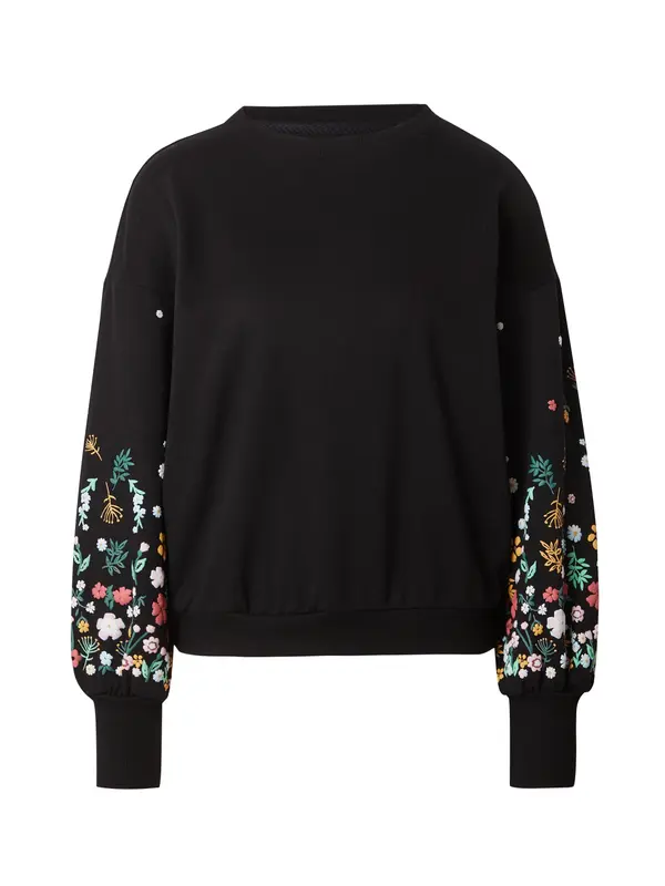 ONLY ONLY Sweater majica 'ONLBrooke'  svijetlozelena / rosé / crna / bijela