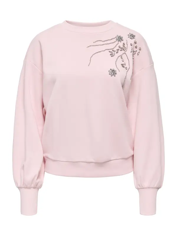 ONLY ONLY Sweater majica 'ONLCamela Brooke'  roza