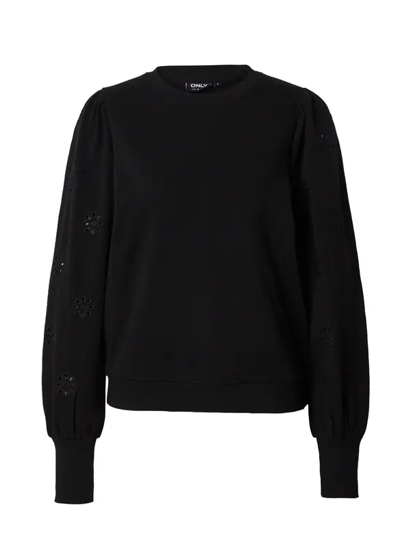 ONLY ONLY Sweater majica 'ONLFemme'  crna