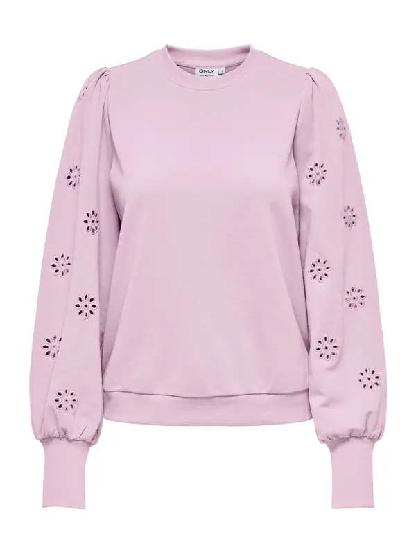 ONLY ONLY Sweater majica 'ONLFemme'  lila