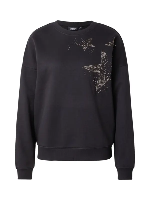 ONLY ONLY Sweater majica 'ONLLUCCA'  zlatna / crna