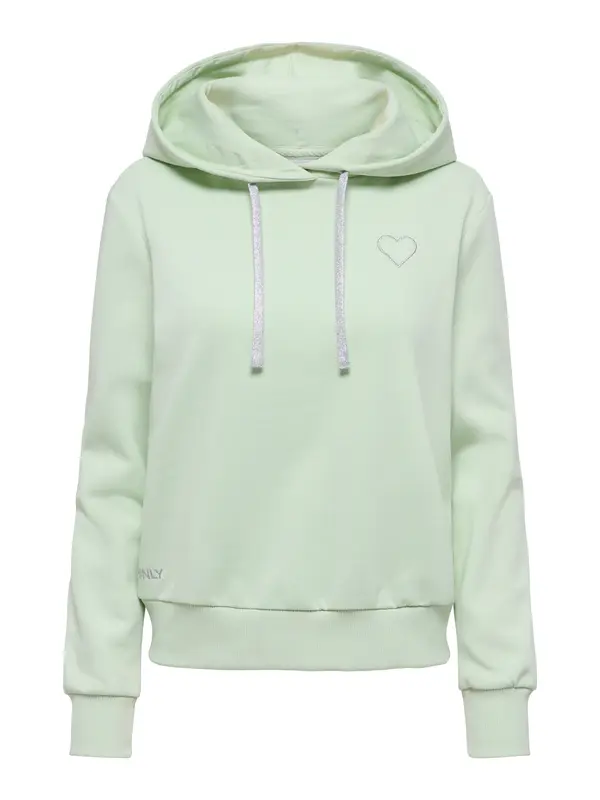 ONLY ONLY Sweater majica 'ONLNoli'  menta / srebro