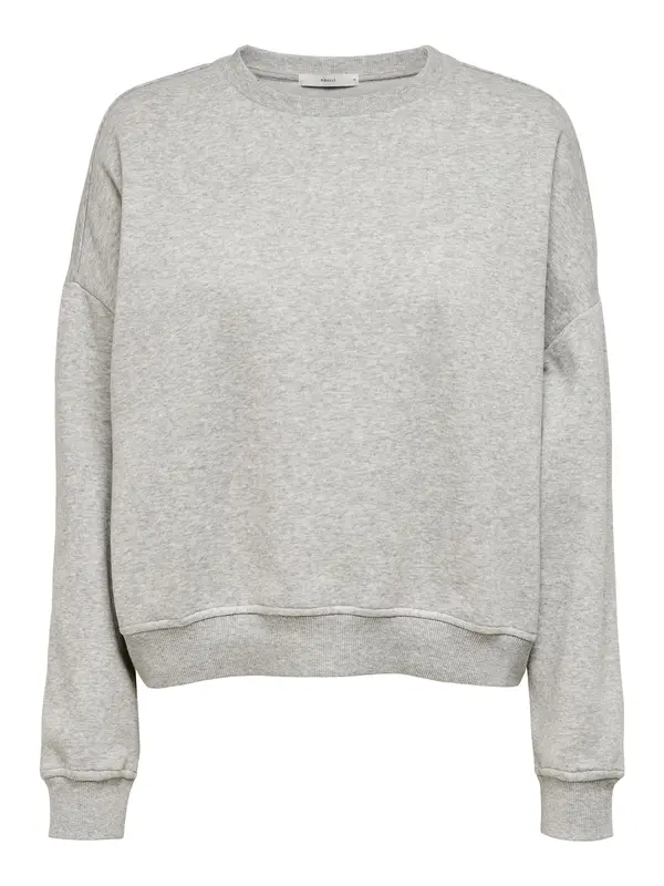 ONLY ONLY Sweater majica  siva melange
