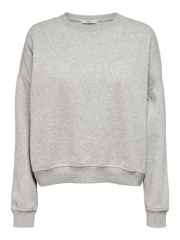 ONLY ONLY Sweater majica  siva melange