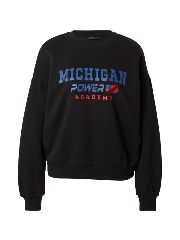 ONLY ONLY Sweater majica 'TERESA'  plava / crvena / crna