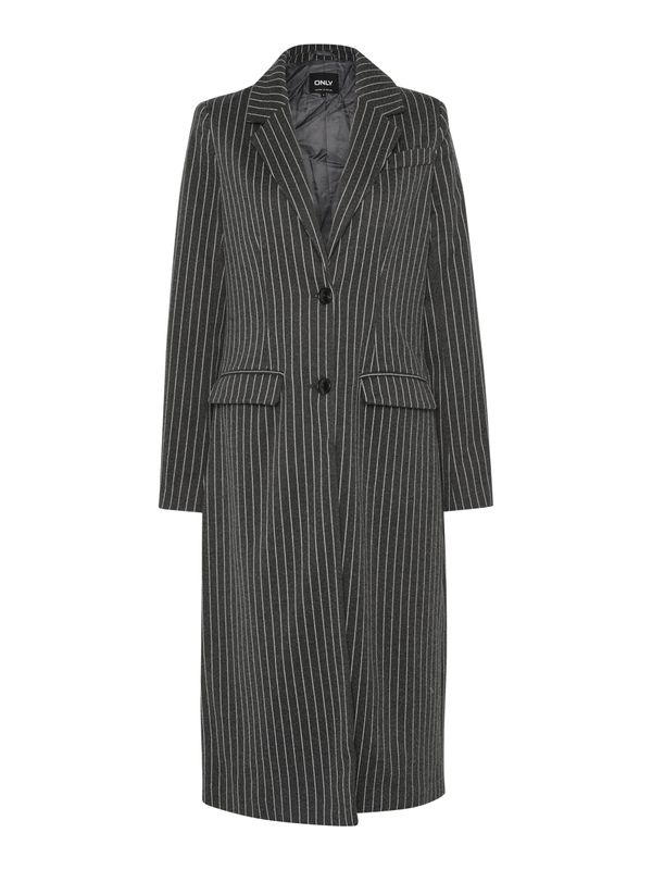 Only Tall Only Tall Prijelazni kaput 'ONLVERONICA'  tamo siva / bijela