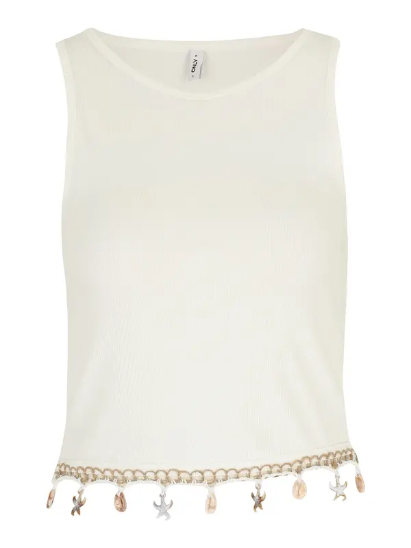Only Tall Only Tall Top 'ONLSHELLY'  pijesak / bijela
