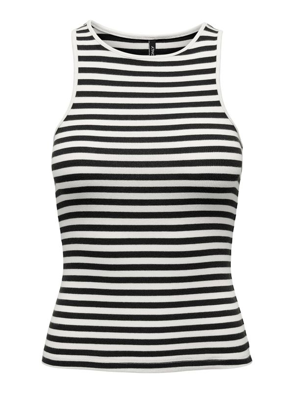 ONLY ONLY Top 'ANY'  crna / prljavo bijela