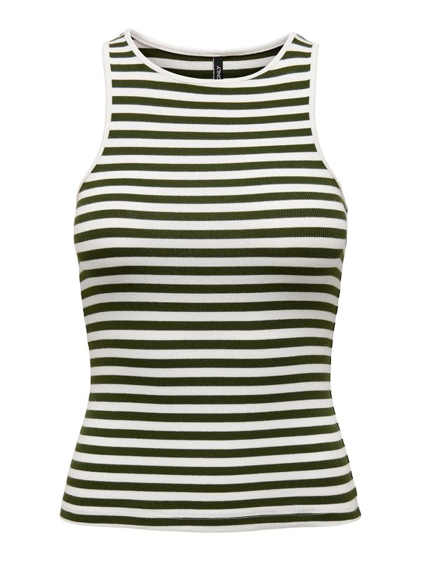 ONLY ONLY Top 'ANY'  tamno zelena / bijela