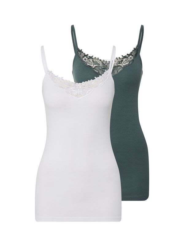 ONLY ONLY Top 'KIRA'  zelena / bijela