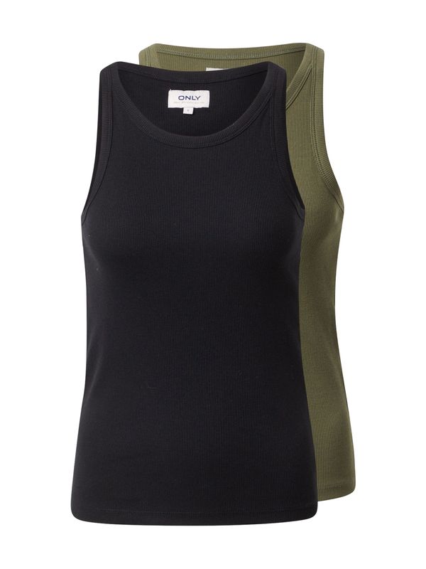 ONLY ONLY Top 'Lindsay'  maslinasta / crna