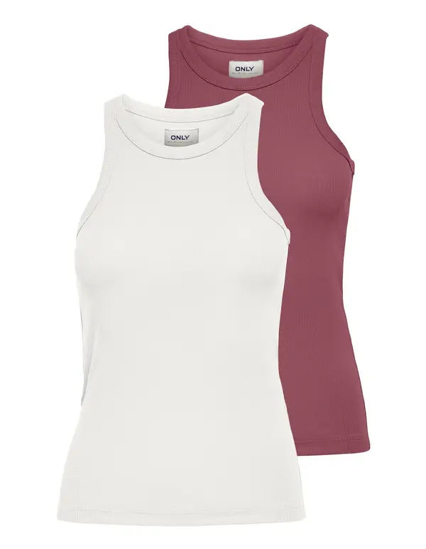 ONLY ONLY Top 'Lindsay'  rubin crvena / bijela
