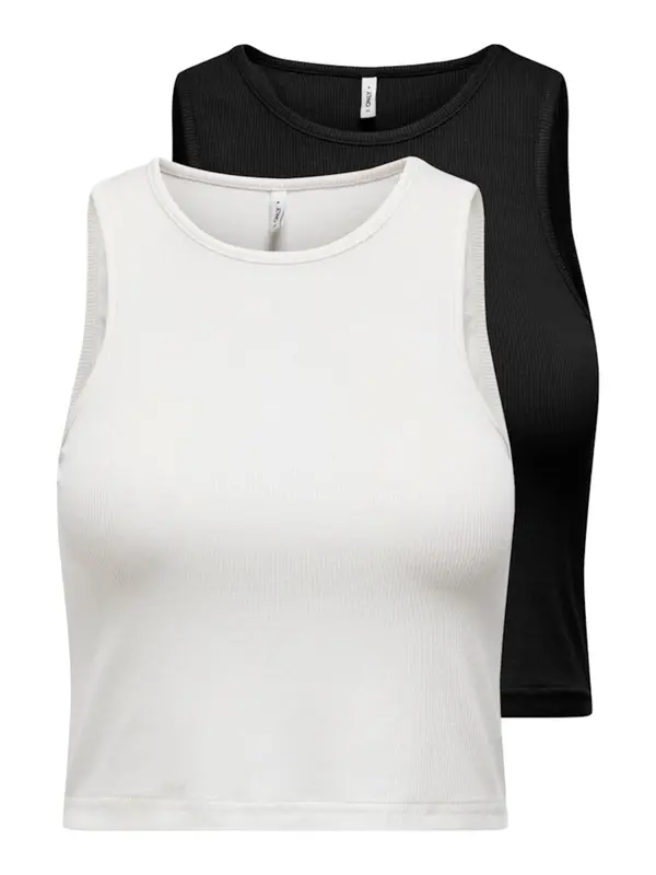 ONLY ONLY Top 'ONLBelia'  crna / bijela