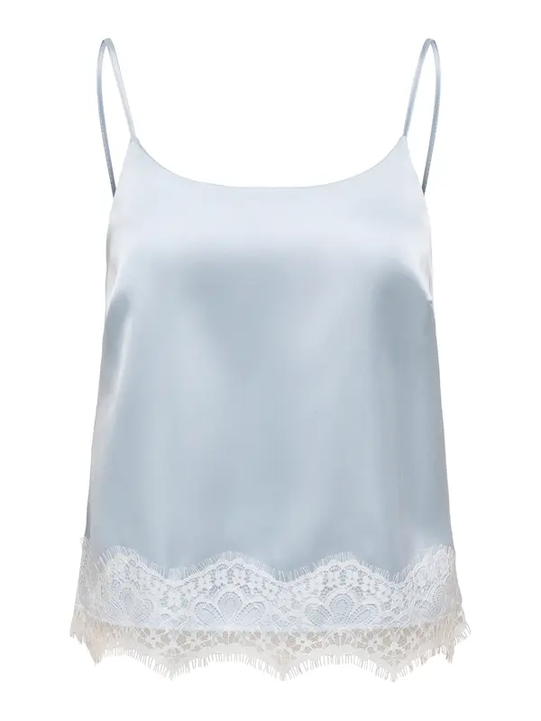ONLY ONLY Top 'ONLBELLA'  svijetloplava / bijela