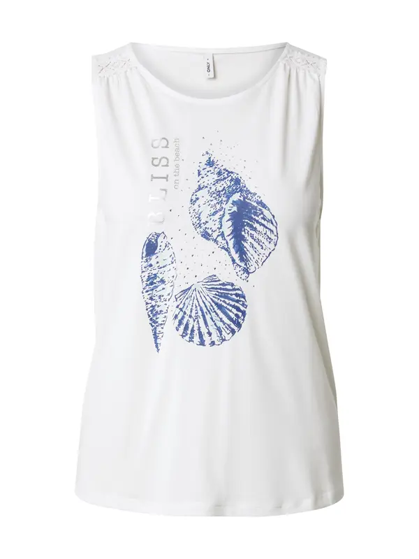 ONLY ONLY Top 'ONLFREE'  tamno plava / srebro / bijela