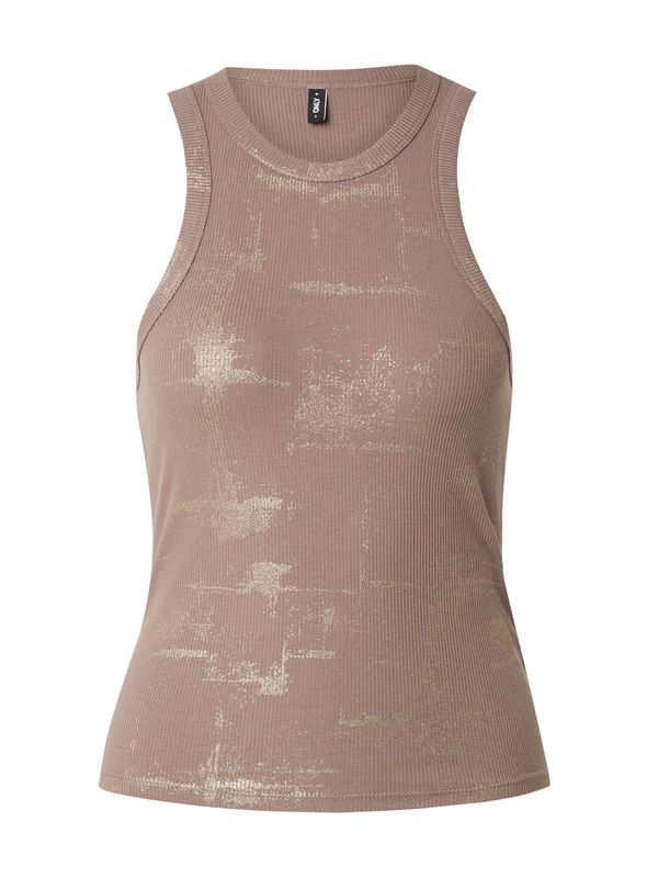 ONLY ONLY Top 'ONLISLA'  smeđa / zlatna