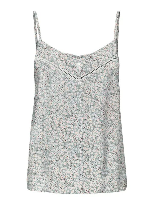 ONLY ONLY Top 'ONLNALA'  smeđa / menta / bijela