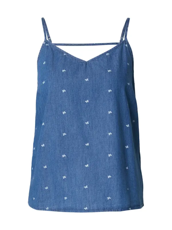 ONLY ONLY Top 'ONLNOVA AZURE'  plavi traper / bijela