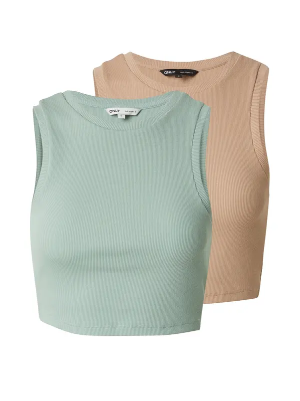 ONLY ONLY Top 'VILMA'  bež / menta