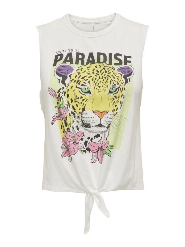 ONLY ONLY Top  žuta / roza / crna / bijela