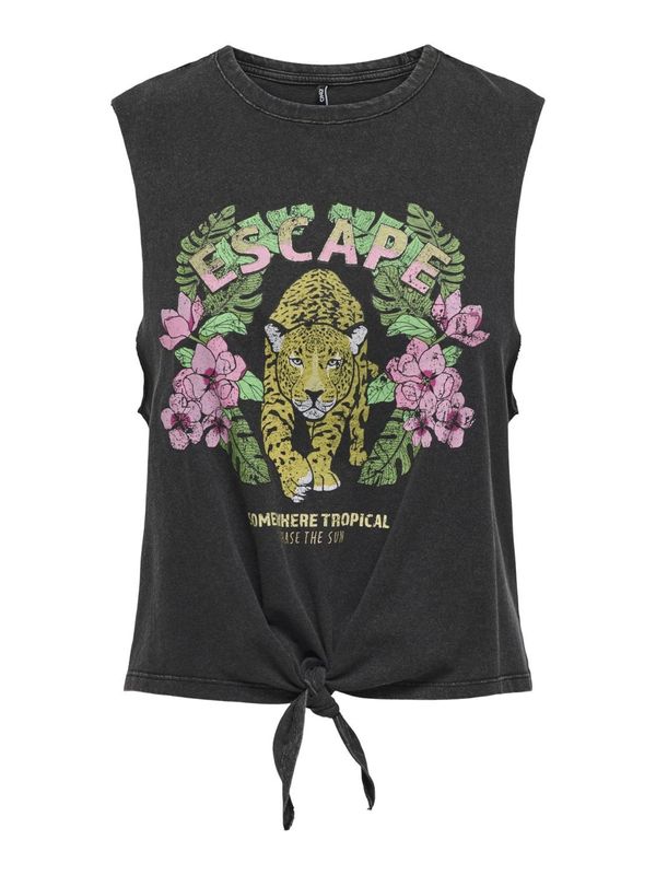 ONLY ONLY Top  žuta / zelena / svijetloroza / crna