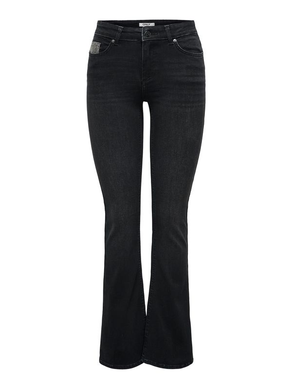 ONLY ONLY Traperice 'ONLBLUSH RHINESTONE'  crni traper